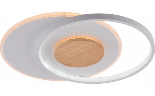 Plafoniera LED Optonica, Rotunda, 54W, 4120lm, Lumina Calda/Neutra/Rece, Dimabila, Alba+Maro