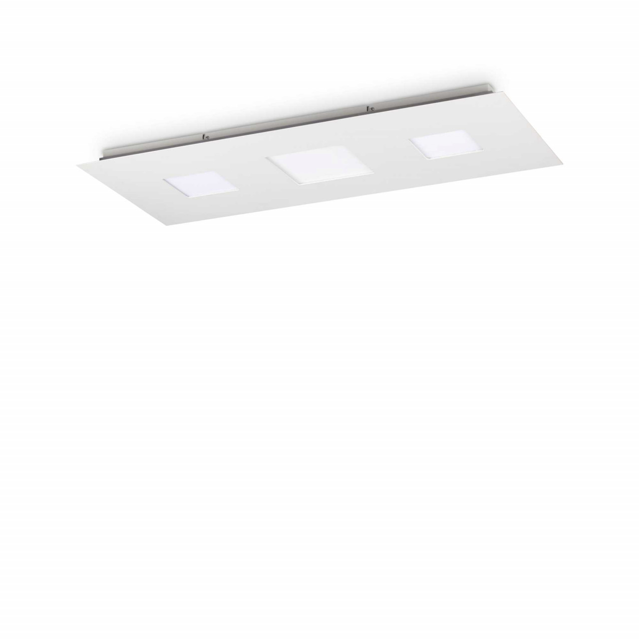 Plafoniera LED Relax 255934, 58W, 4600lm, lumina calda, IP20, alba, Ideal Lux