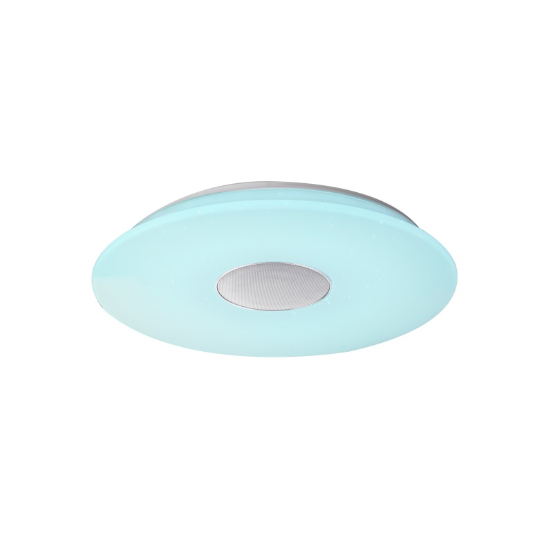 Plafoniera Nicole LED 50W + RGB 7.5W, lumina calda/neutra/rece (3000-6000 K), dimabila, telecomanda, bluetooth, 2600lm, Globo Lighting - imagine 5