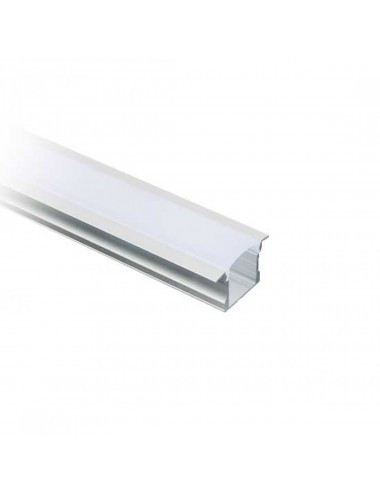 Profil Banda LED, Incastrat (ST), Aluminiu + Alb, 2m