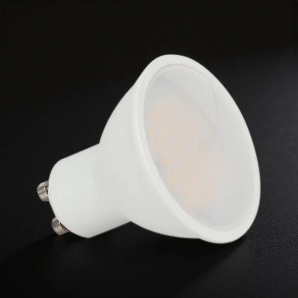 Set 3 becuri LED GU10, 10W(70W), 1000lm, lumina rece(6500K), SMD, V-TAC - imagine 2