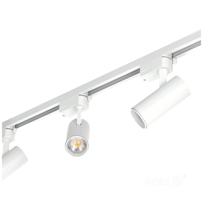 Set sina NEXTRACK GO Kobi 1m, 4 spoturi GU10, alb, 230V - 1 | YEO