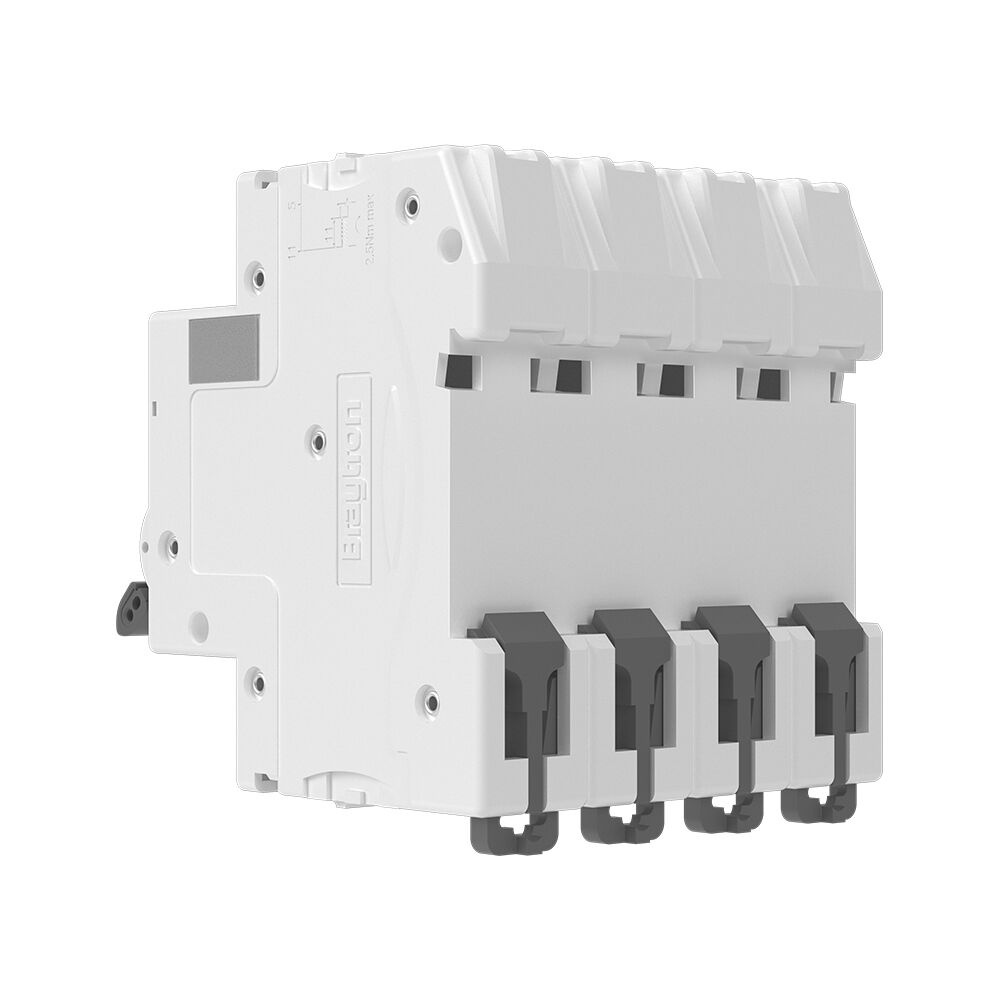 Siguranta automata 4P, 25A, curba de declansare C, capacitate de rupere 6kA, Braytron - 2 | YEO