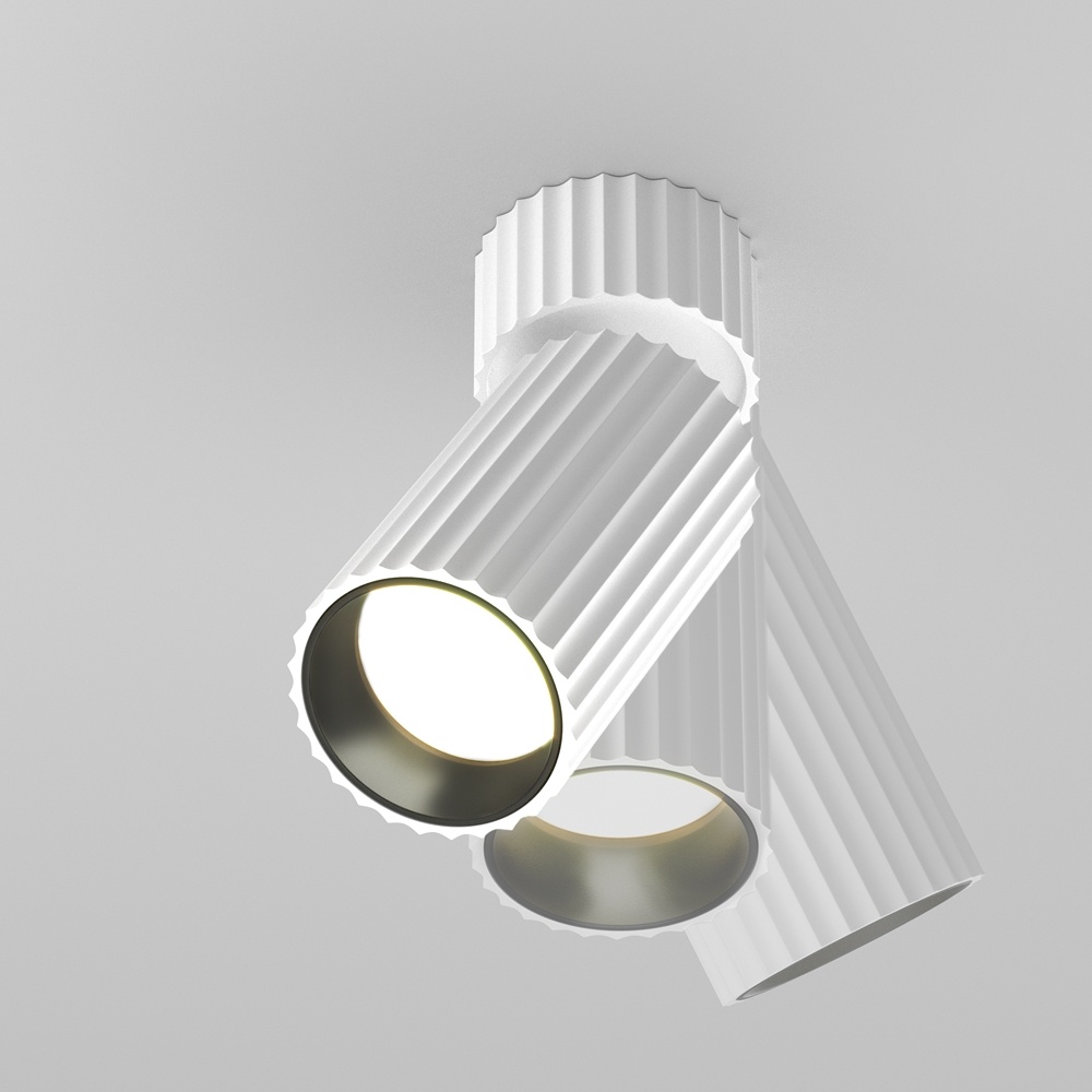 Spot aplicat Calipso, 1xGU10, alb, Maytoni - imagine 2