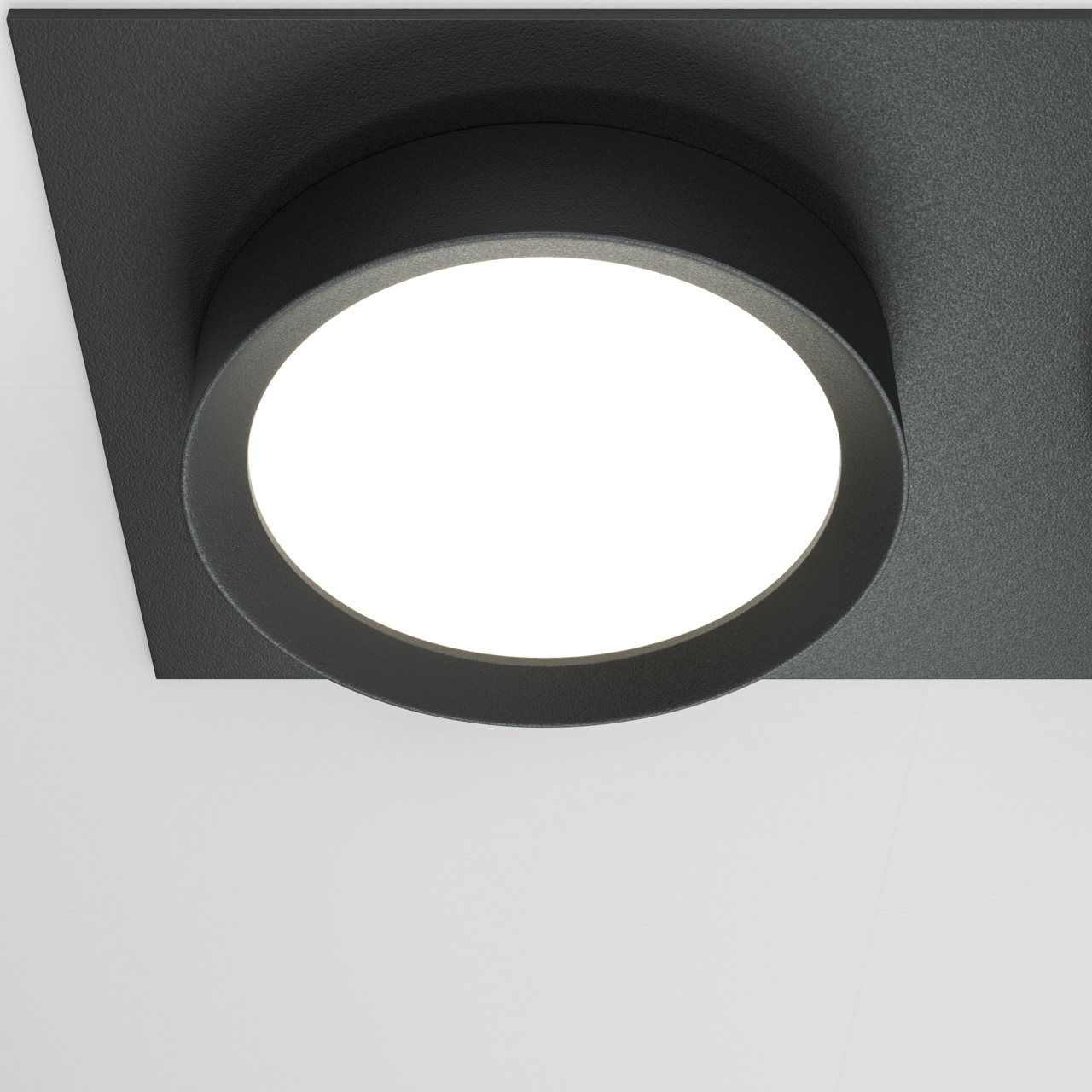 Spot Hoop, incastrat, 2xGX53, IP20, negru, Maytoni - 1 | YEO