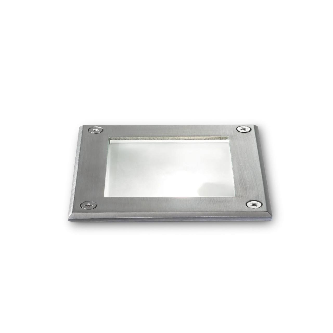 Spot incastrat exterior patrat Park, 1xGU10, IP67, Ideal Lux