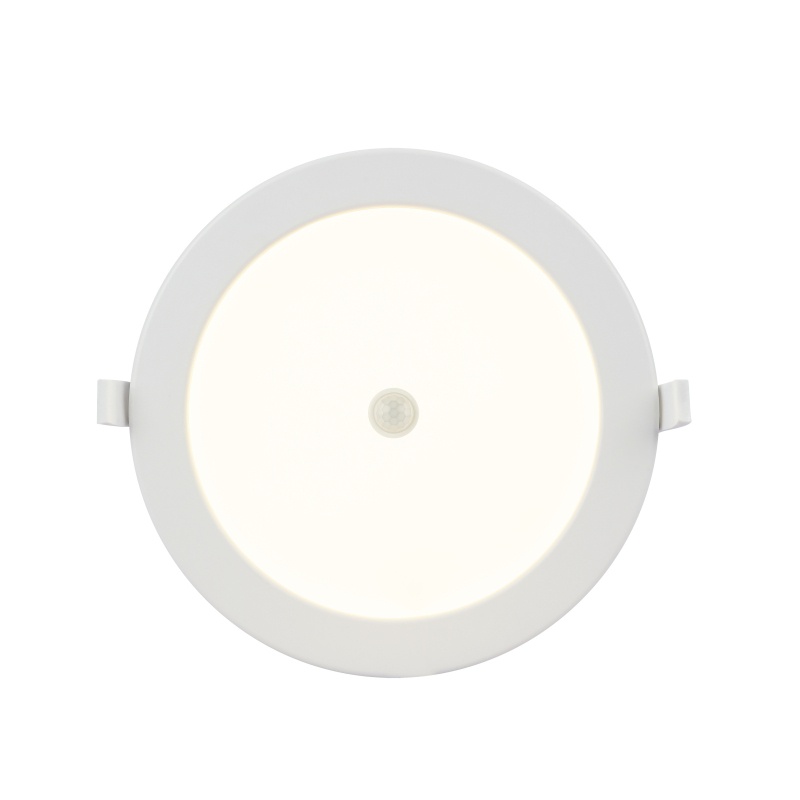 Spot LED 12392-18S, rotund, cu senzor de miscare, incastrat, 18W, 1600lm, lumina calda, IP44, alb, Globo - 3 | YEO