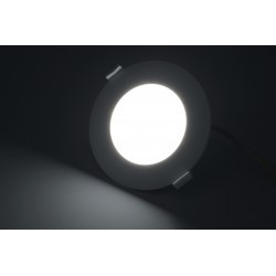 Spot LED 6W Incastrat, Rotund, Panasonic, 360lm, Lumina Rece (6500K), Alb - 3 | YEO