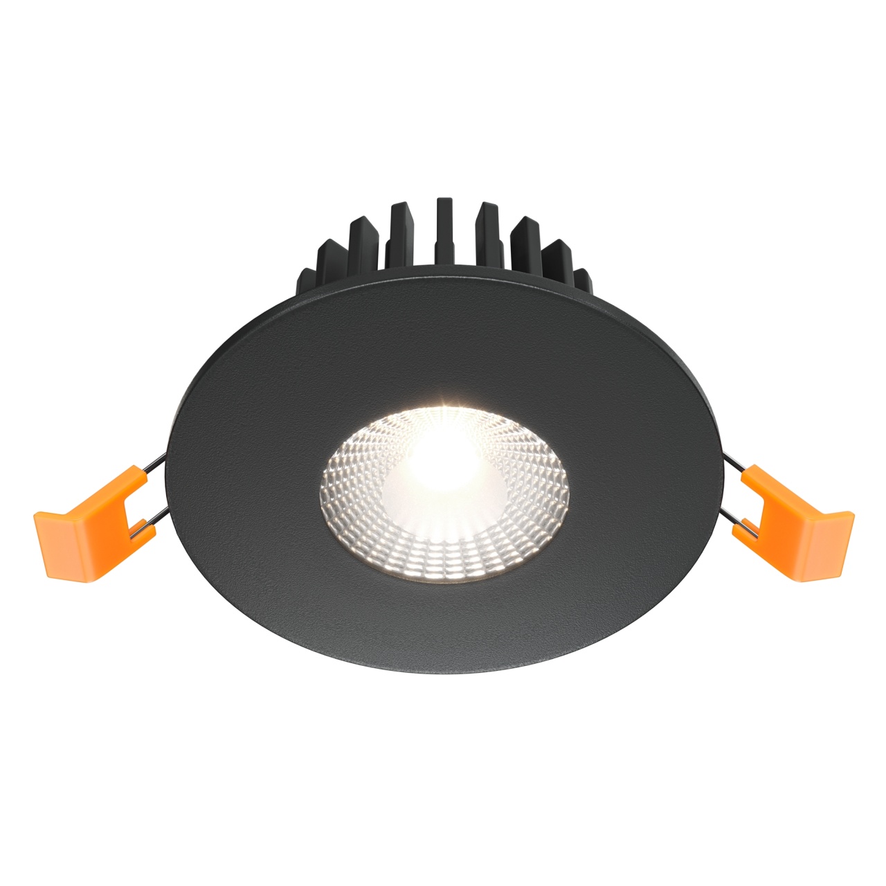 Spot LED 7W Incastrat, Maytoni, 500lm, Lumina Neutra (4000K), Negru