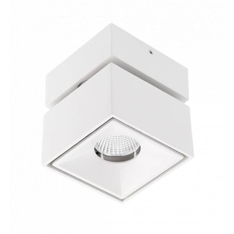 Spot LED Bianco LD-BNC8WKB-NB, 8W, 298lm, lumina neutra, IP20, alb, GTV