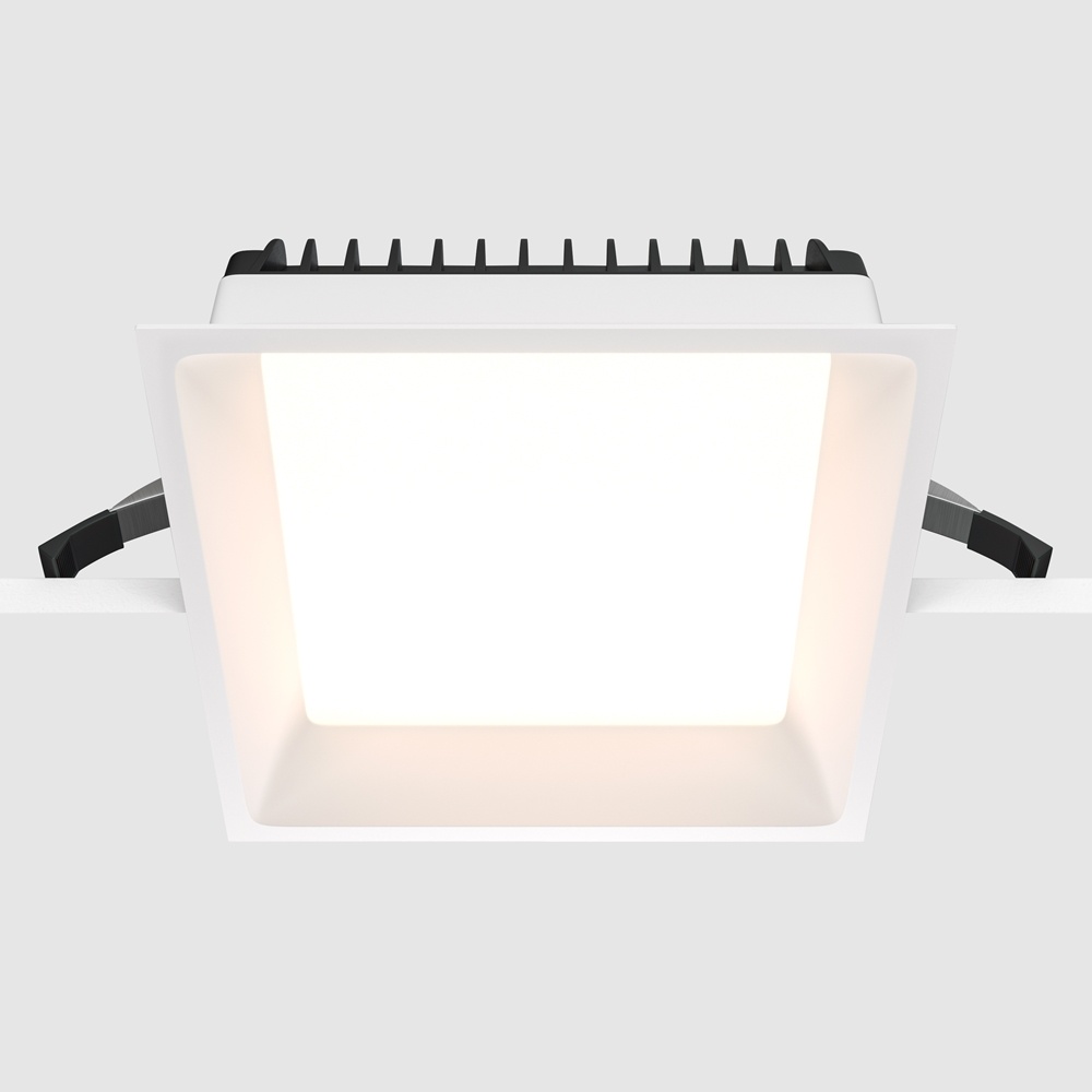 Spot LED incastrat Okno, 24W, lumina neutra (4000K), IP44, alb, Maytoni - imagine 2