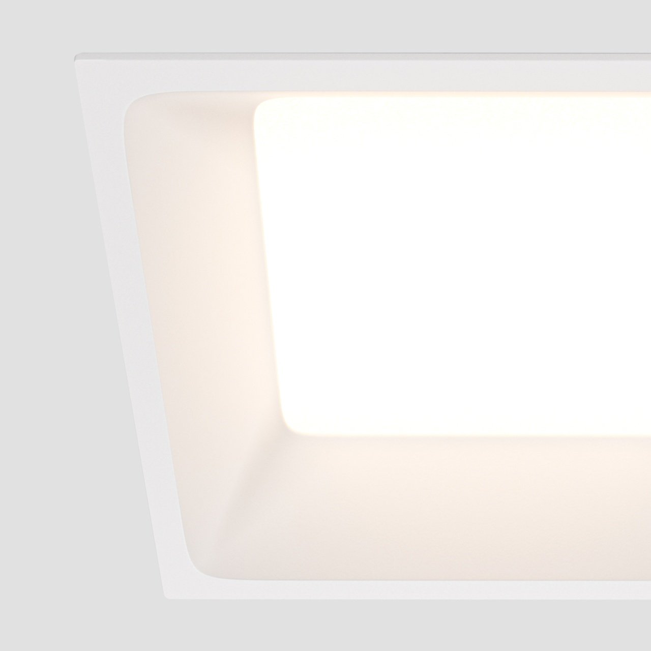 Spot LED Okno DL054-12W3K-W, incastrat, 12W, 900lm, lumina calda, IP20, alb, Maytoni - 1 | YEO