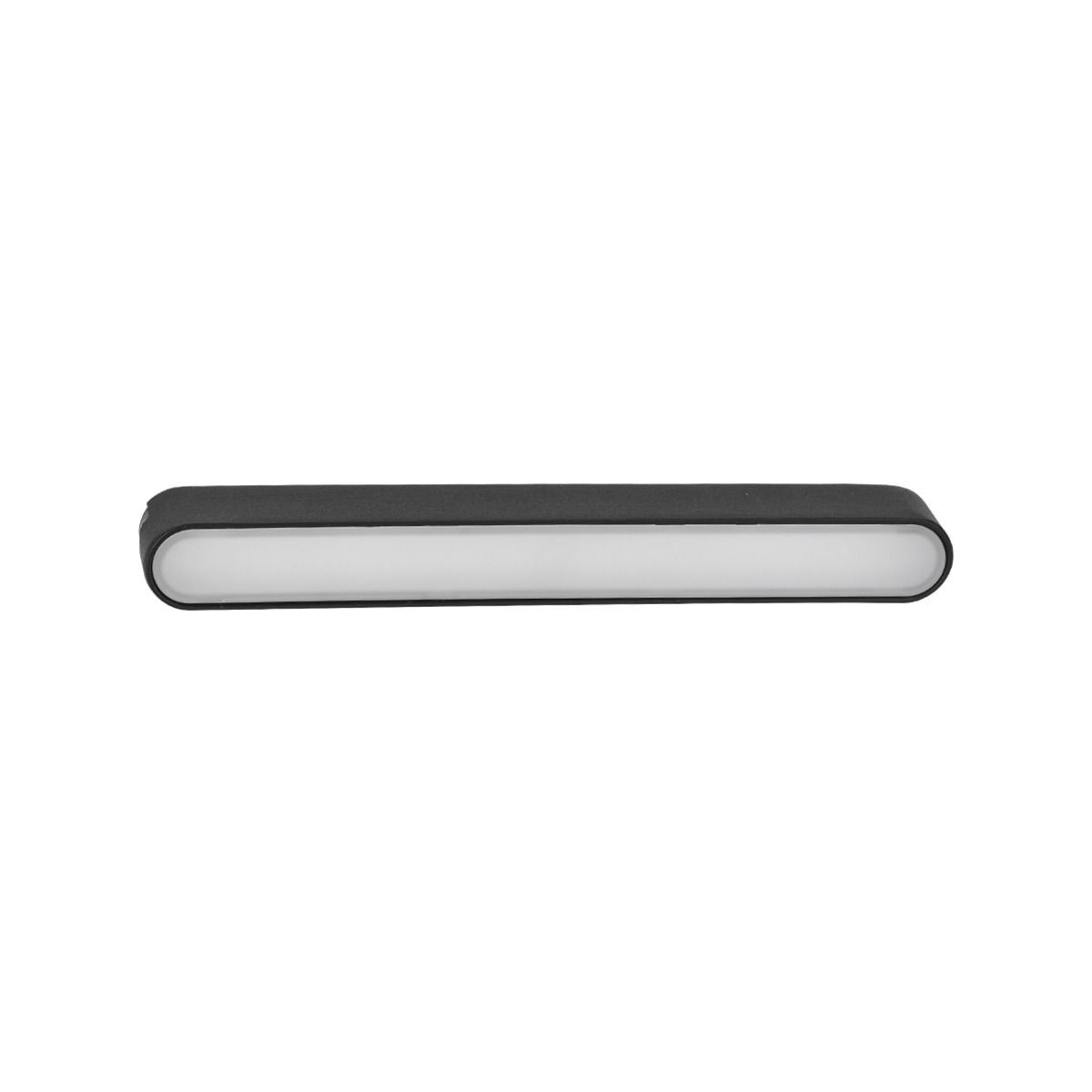 Spot LED pentru sina magnetica slim, liniar, 12W, lumina calda(3000 K), negru, Klausen