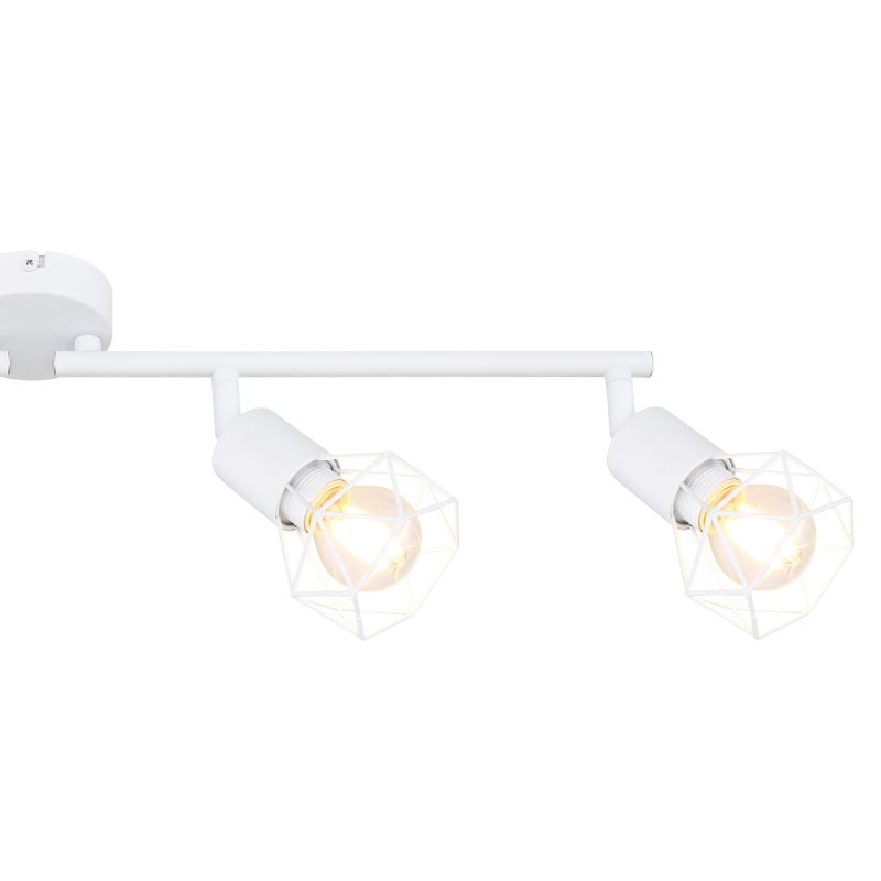 Spot Xara 54802W-4, orientabil, 4xE14, alb, IP20, Globo Lighting