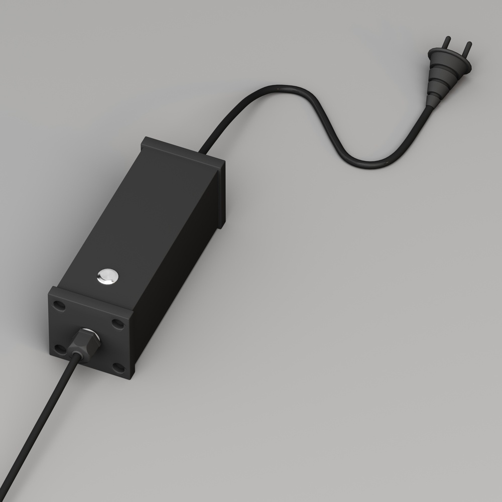 Stalp exterior Wisp, 18W, lumina calda (3000K), IP54, grafit, Maytoni - imagine 4