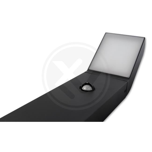 Stalp pentru exterior LED Clark, 12W, 500 mm, senzor de miscare, negru, Masterled - 2 | YEO