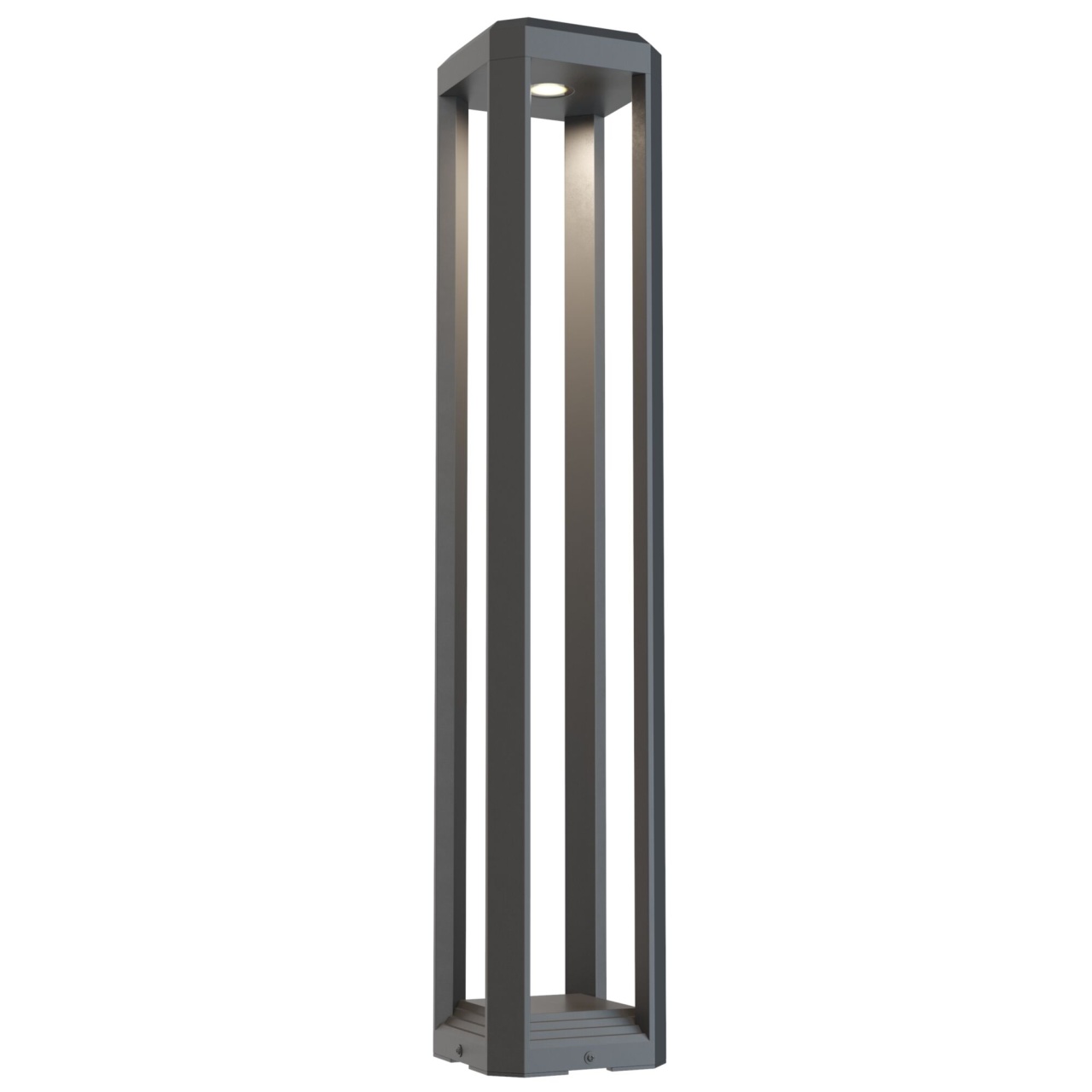 Stalp pentru exterior LED Royal mile O019FL-L12GR3K, 13W, 680lm, lumina calda, IP65, gri, Maytoni - 2 | YEO