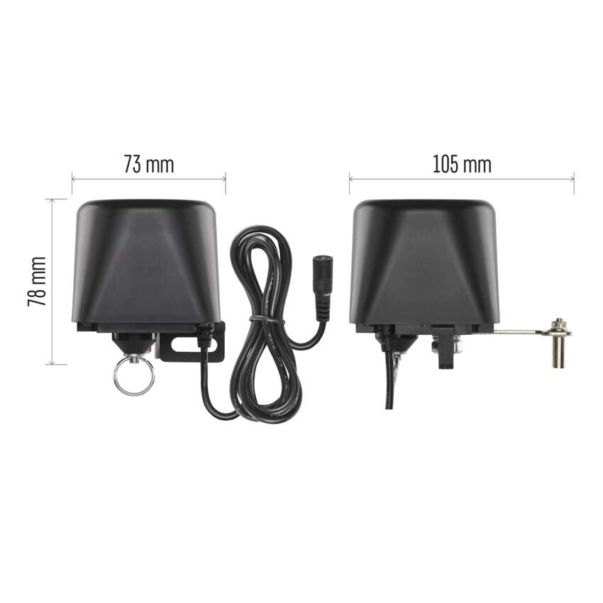 Valva motorizata Zigbee, GoSmart, apa/gaz, Emos