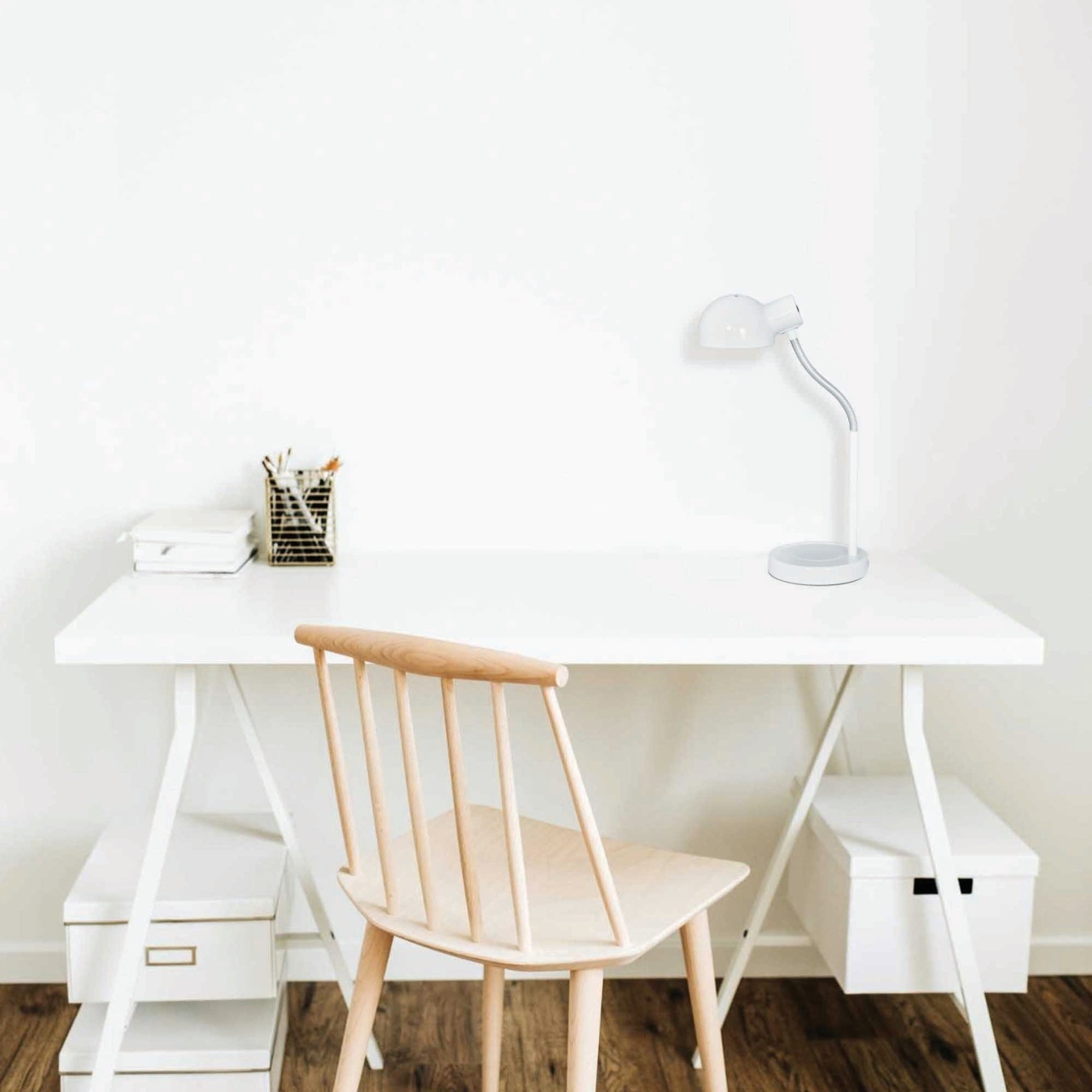 Veioza Teddy, 1xE27, alba + crom, Klausen - imagine 4