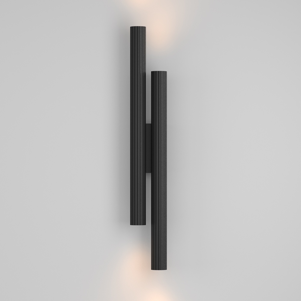 Aplica LED Calipso, 24W, lumina calda (2700K), neagra, Maytoni - imagine 3