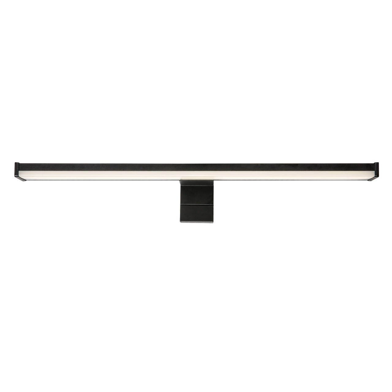 Aplica LED Seyra, 8W, 650 lm, lumina neutra (4000 K), IP44, neagra, Rabalux