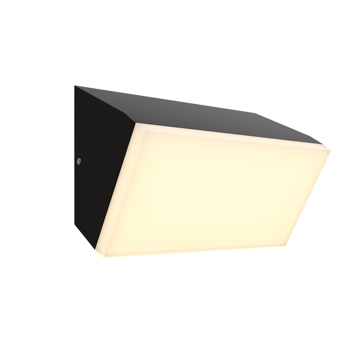 Aplica pentru exterior LED Brick O436WL-L10GF3K, 10W, 1100lm, lumina calda, IP54, grafit, Maytoni