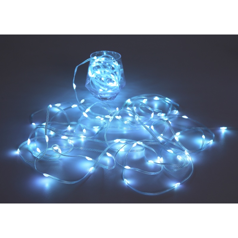 Banda LED RGB 10m, USB-C, 27 efecte luminoase, 100 LED-uri, Globo Lighting - imagine 12