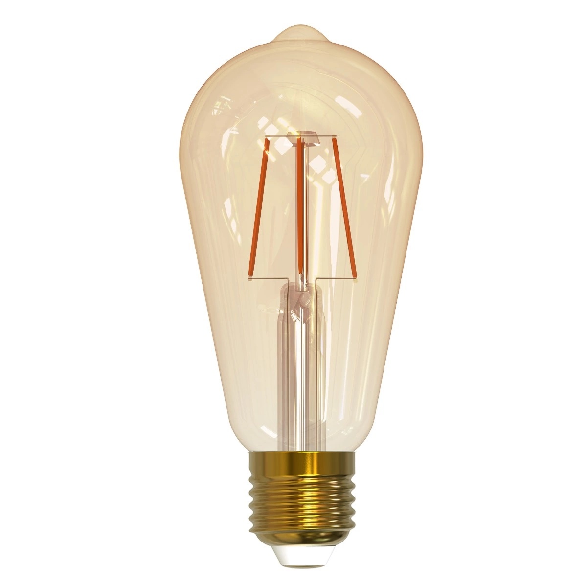 Bec decorativ SMART LED 5.5W Polux, ST64, E27, Wi-Fi, 1800K–2700K, dimabil, clasa energetica F - 3 | YEO