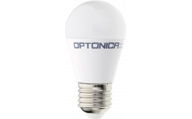 Bec LED Optonica, G45, E27, 8W(60W), 806 lm, lumina neutra (4500K), nedimabil, clasa energetica F
