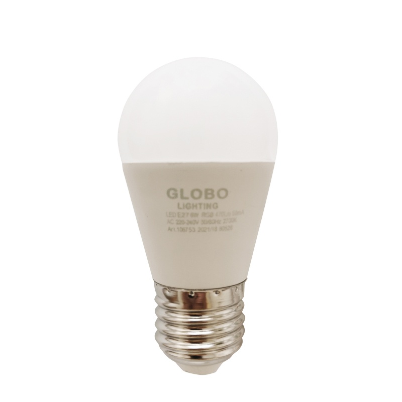 Bec LED RGBW Illu, E27, 6W, 470 lm, lumina calda(2700 K), dimabil, cu telecomanda, Globo Lighting - imagine 8