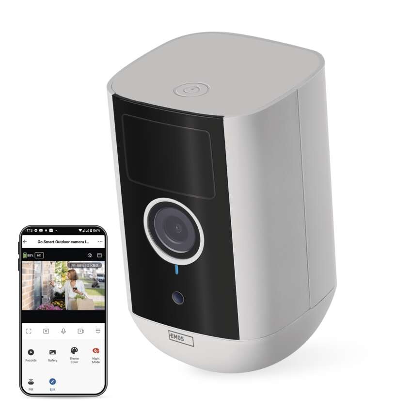 Camera de supraveghere exterior SNAP, IP65, WiFi, GoSmart, Emos - 1 | YEO
