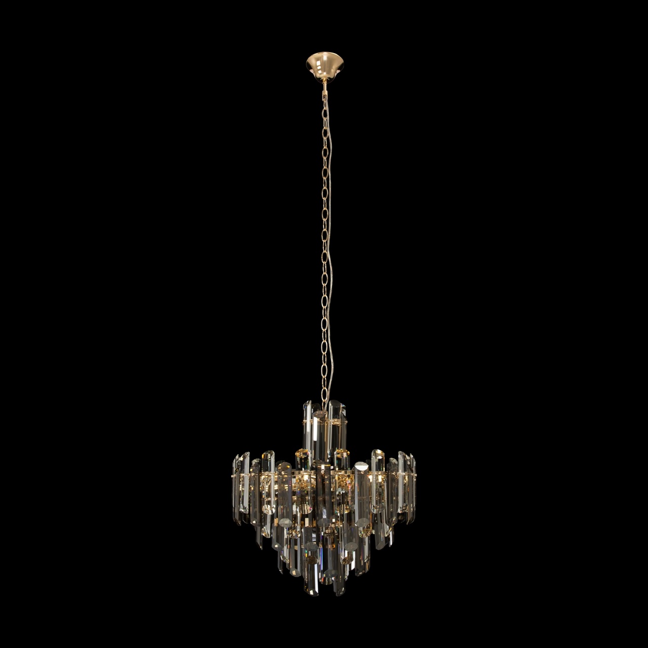 Candelabru Flare DIA200PL-06G, 6xE14, auriu+transparent, IP20, Maytoni - 2 | YEO