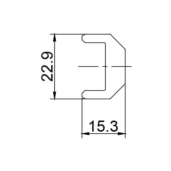 Conector sina panouri solare, 200 mm, Optonica