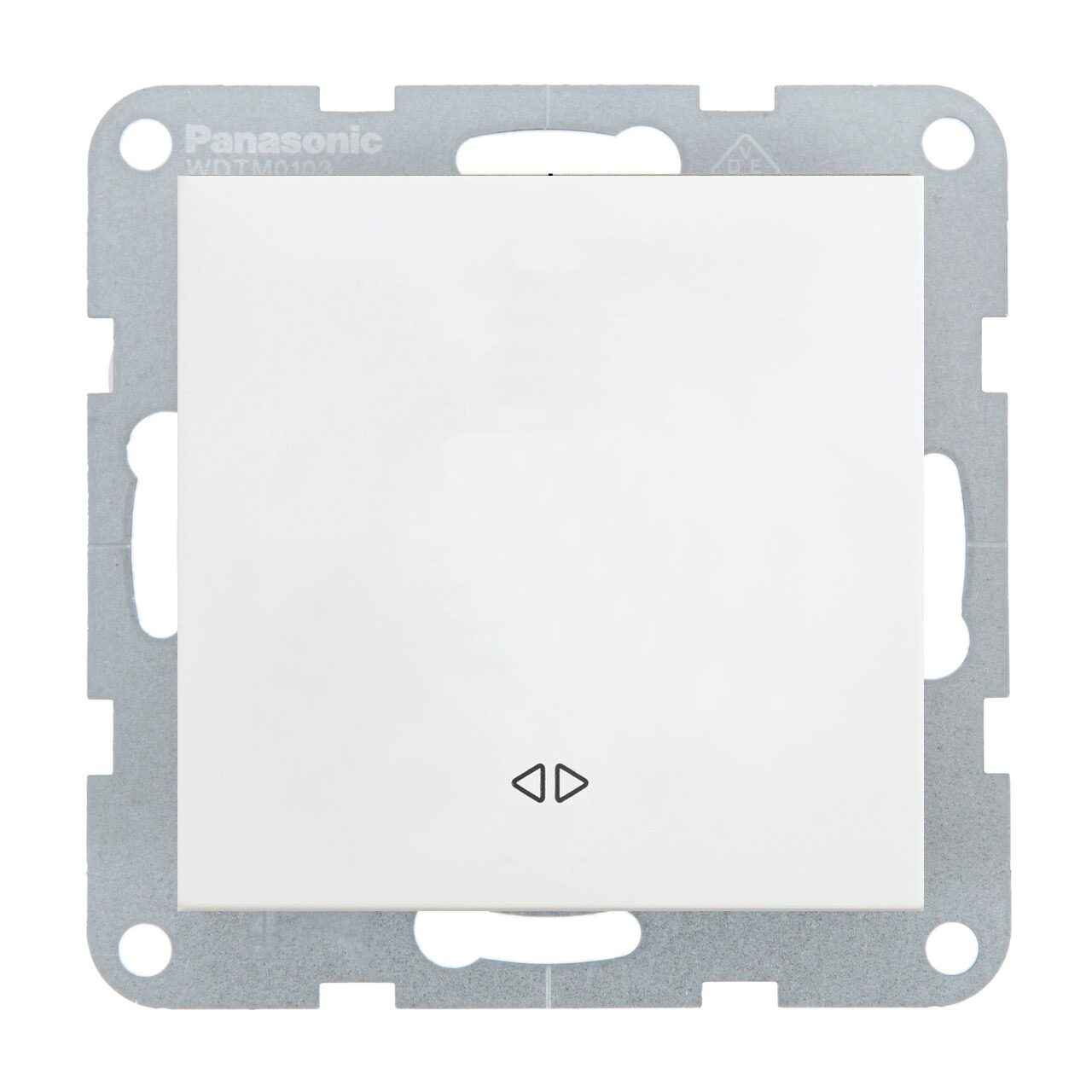 Intrerupator cruce 10A, IP20, Alb, Panasonic Karre Plus 55