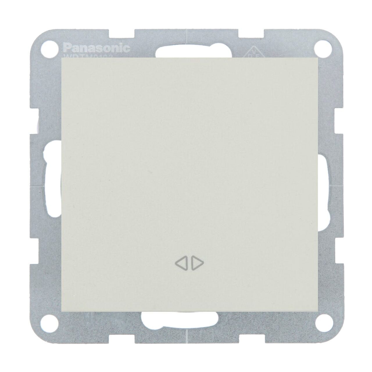Intrerupator cruce 10A, IP20, Sandstone, Panasonic Karre Plus 55 Soft Touch