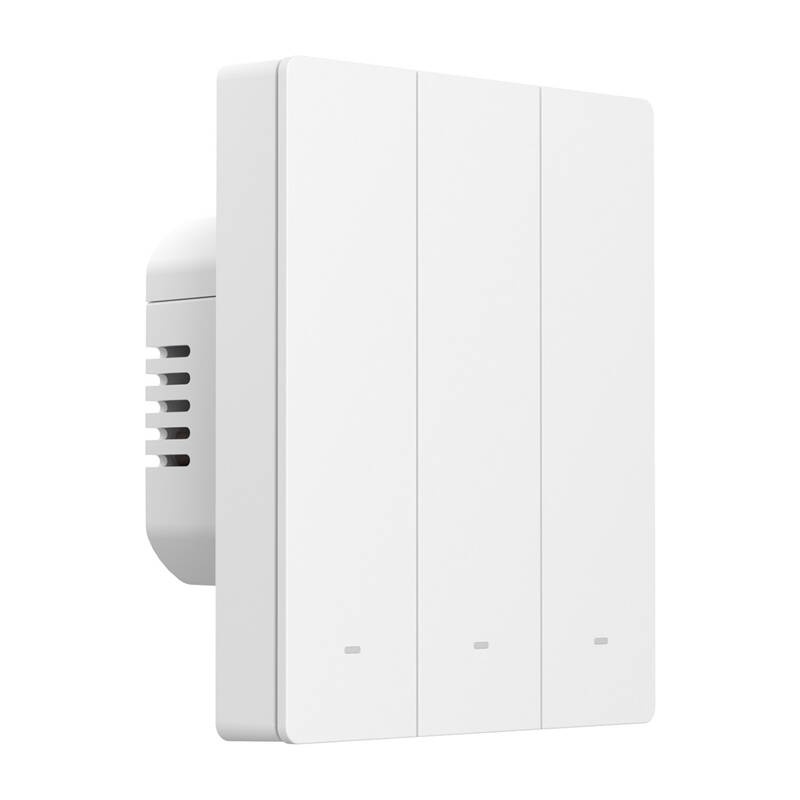 Întrerupător de Perete Smart WiFi Matter Sonoff M5-3C-80W – 3 Canale (montaj in rama)