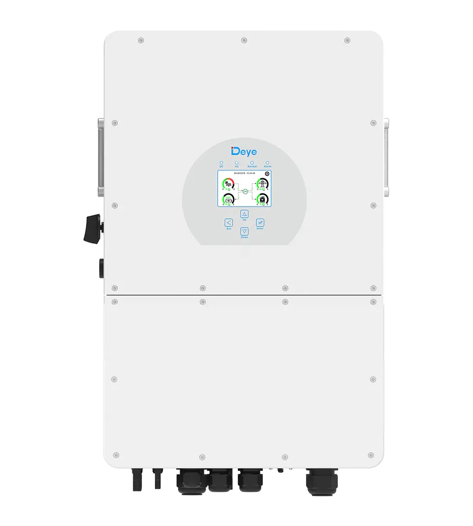Invertor hibrid trifazat Deye 15kW SUN-15K-SG01HP3-EU-AM2, 2 MPPT, compatibil baterii High Voltage