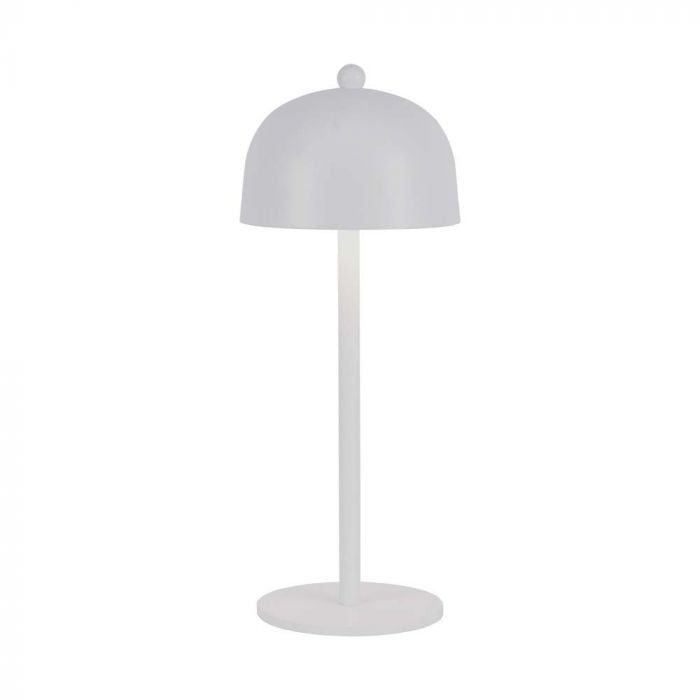 Lampa de birou LED 7986-VT, dimabil, 3W, 200lm, lumina calda, neutra, rece, alba mata, IP20, V-Tac