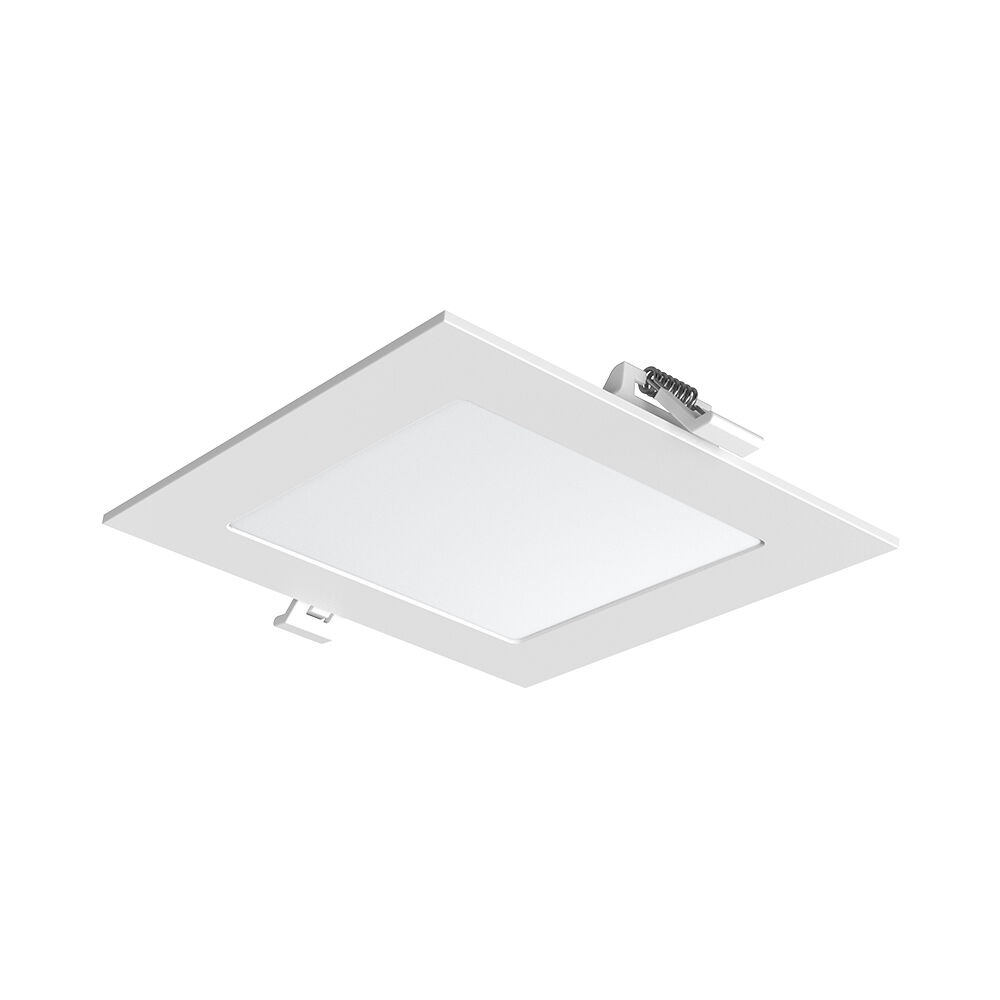 Panou LED incastrat patrat 4W, lumina calda/neutra/rece, alb, IP40, Braytron - imagine 7