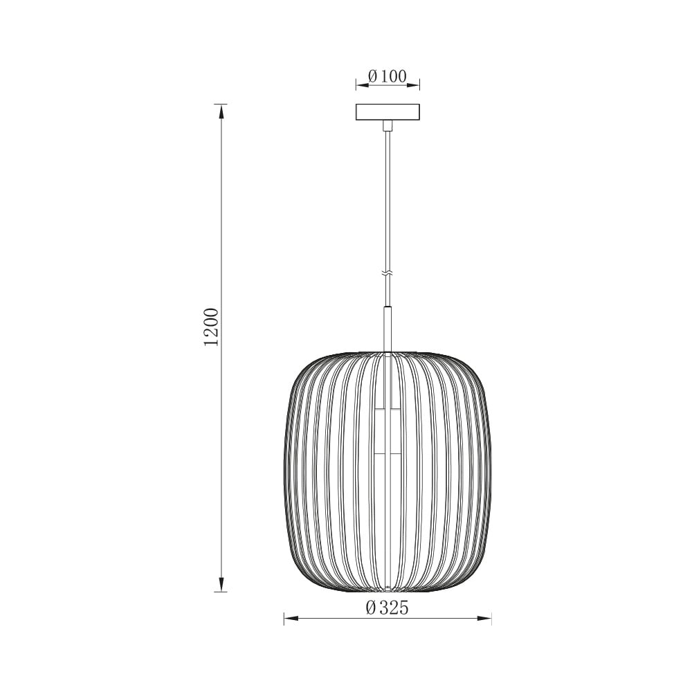 Pendul BR-BV03-00070, 1xE27, bej, IP20, Braytron