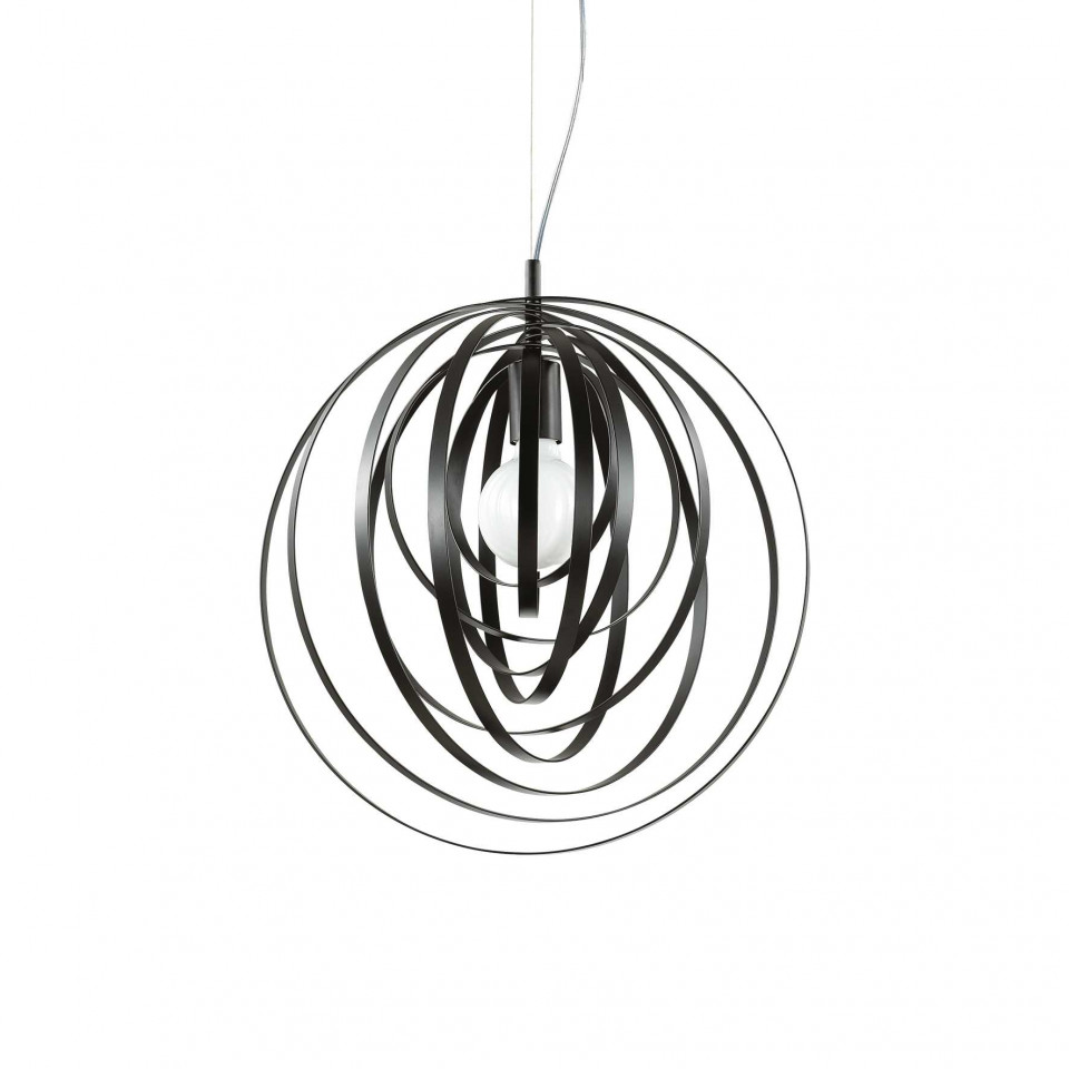 Pendul Disco 114262, 1xE27, negru, IP20, Ideal Lux