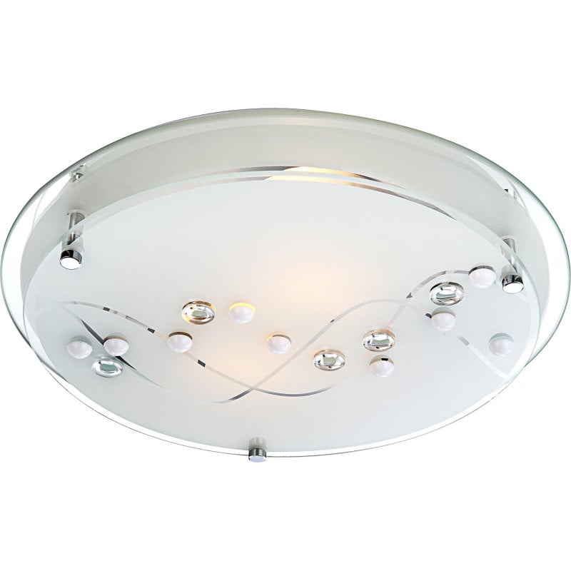 Plafoniera Ballerina 48090-2, 2xE27, crom+alba, IP20, Globo Lighting