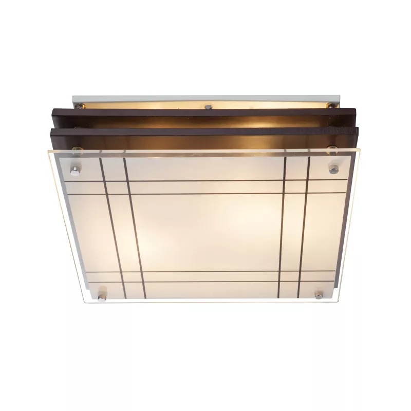 Plafoniera Kadavu, 1xE27, IP20, lemn/sticla, Globo Lighting - 2 | YEO