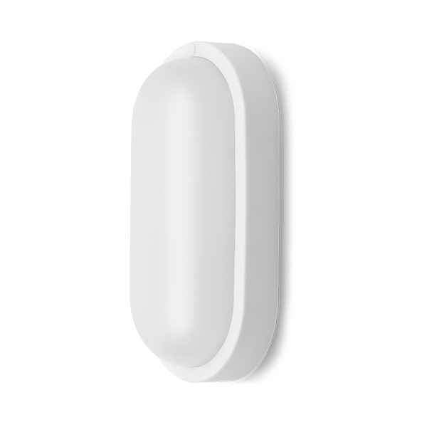 Plafoniera LED BC16-00200, 12W, 840lm, lumina calda(3000K), IP54, alba, Braytron