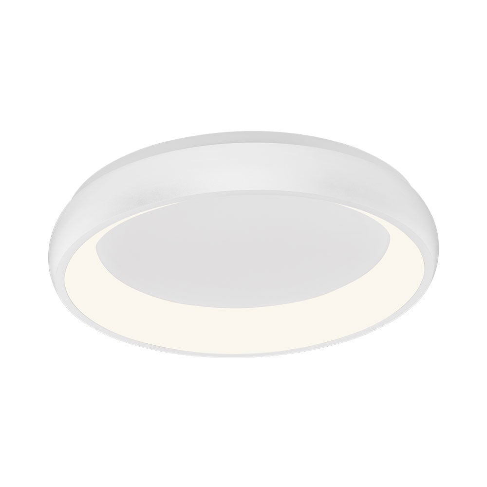 Plafoniera LED Bella BH17-02380, rotunda, 36W, 4260lm, lumina calda+neutra+rece, IP20, alba, Braytron