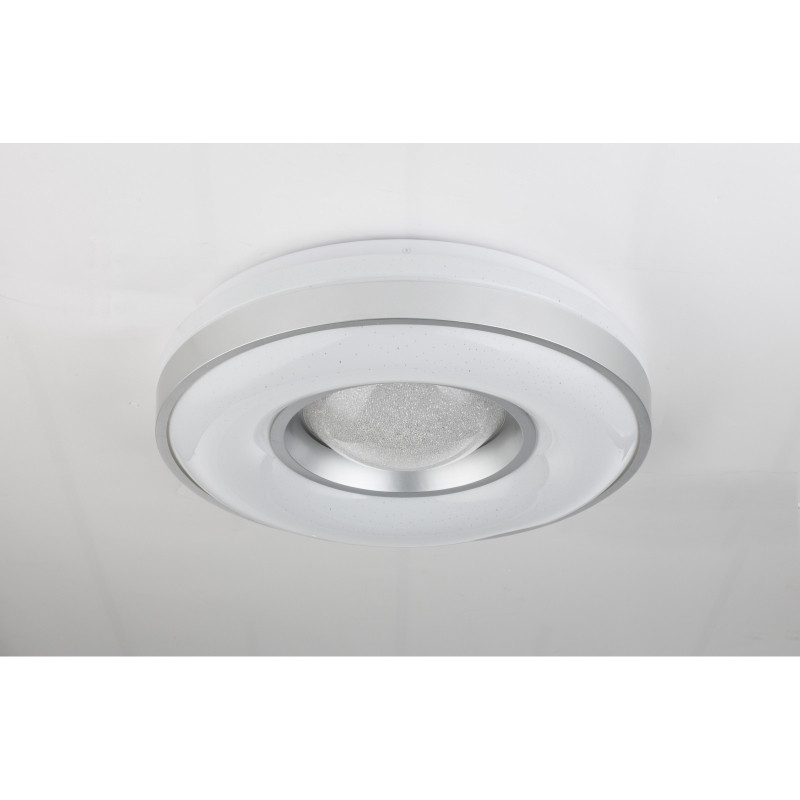 Plafoniera LED Colla 41741-24, 24W, 1000lm, lumina calda, IP20, alba, Globo Lighting