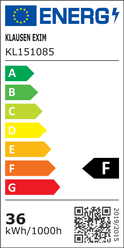 Plafoniera LED Glitter KL151085, dimabila, 36W, 3500lm, lumina calda+neutra+rece, IP20, alba, Klausen - 1 | YEO