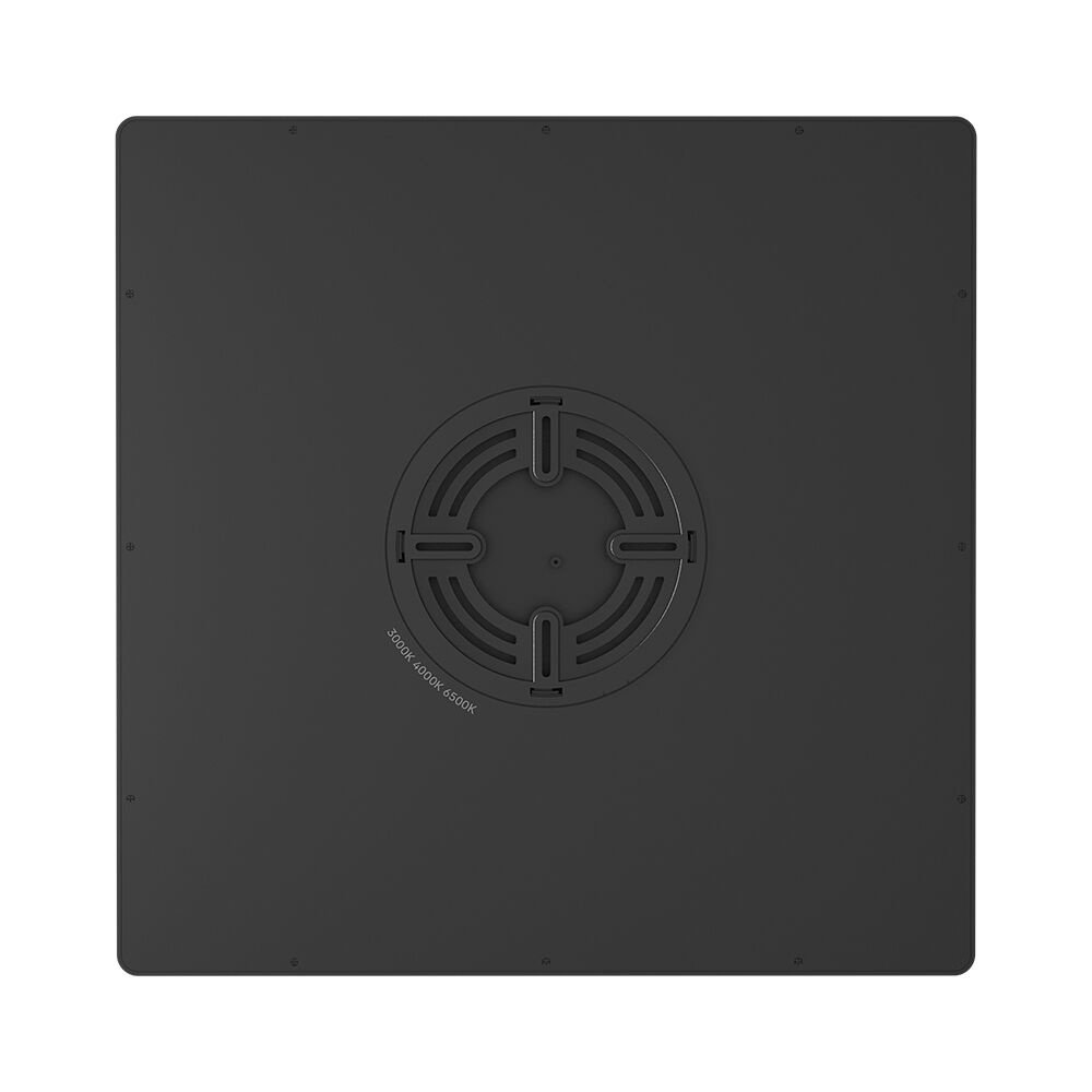 Plafoniera LED patrata Jade 36W, lumina calda/neutra/rece, neagra, IP40, Braytron - imagine 4