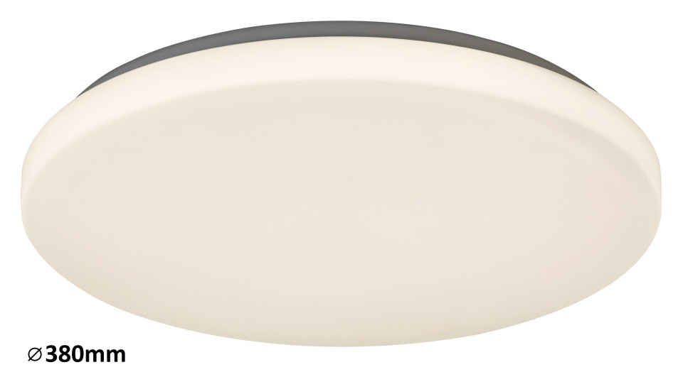 Plafoniera LED Rob 2285-RAB, rotunda, 24W, 2600lm, lumina neutra, IP20, alba, Rabalux - 1 | YEO