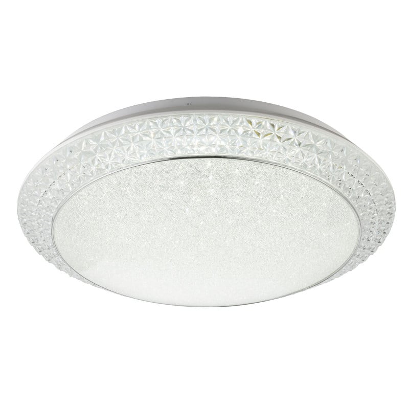 Plafoniera LED Ronja 41314-40, cu telecomanda, 40W, 2090lm, lumina calda+neutra+rece, IP20, alba, Globo Lighting - 1 | YEO